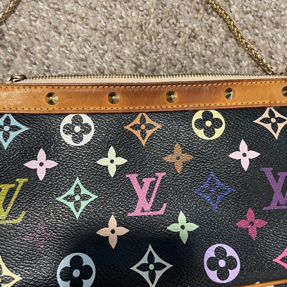 COPY - LOUIS VUITTON Monogram Multicolor Pochette - Picture 3 of 7